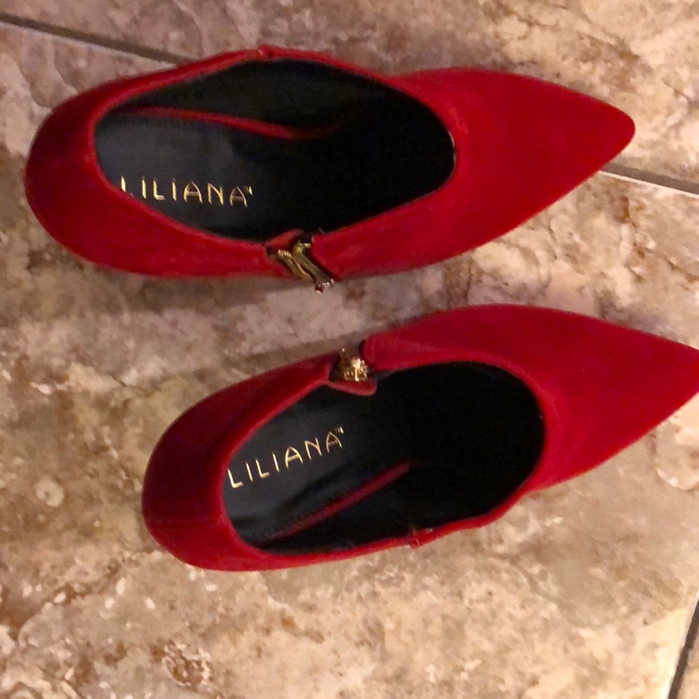 New Red Liliana Heels